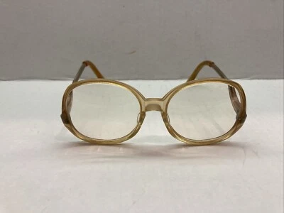 Gafas grandes vintage de oro amarillo de los 80 Foto 1 de 4