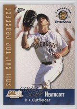 2011 MultiAd Sports South Atlantic League Top Prospects Slade Heathcott #11