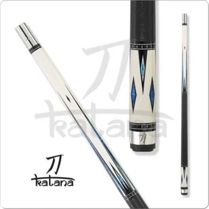 Katana KAT03 Cream with Black Cue Pool Cue w/ Joint Protectors & FREE Shipping - Picture 1 of 6