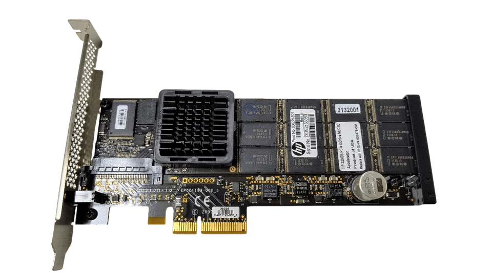 600475-001 HP ioDrive MLC 320GB PCIe SSD 600279-B21 - Image 1 of 2