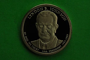 2015-S GEM Proof (Lyndon B Johnson) Deep Cameo US Presidential One Dollar - Picture 1 of 2