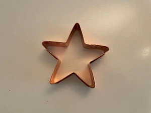 COPPER Cookie Cutter STAR 4” Heavy  - Picture 1 of 6