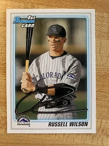 2010 Bowman Draft Russell Wilson First Bowman RC #BDPP47 - Picture 1 of 2