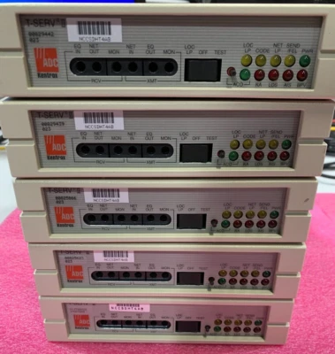 Lot 5 ADC Kentrox T-SERV II 77965 NCCSDHT4AB CSU/DSU T1 Network Modems - Image 1 of 4