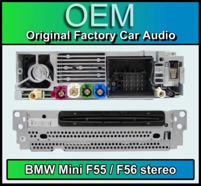 BMW Mini Sat Nav stereo, F56 F57 CD player, satellite navigation, DAB radio - Image 1 of 4