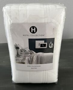 Hotel Collection Engineered Dots Quilted King Sham