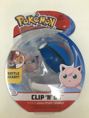 POKÉMON Serie Clip 'N Go: Figura Jigglypuff con Gran Bola  Foto 1 de 4