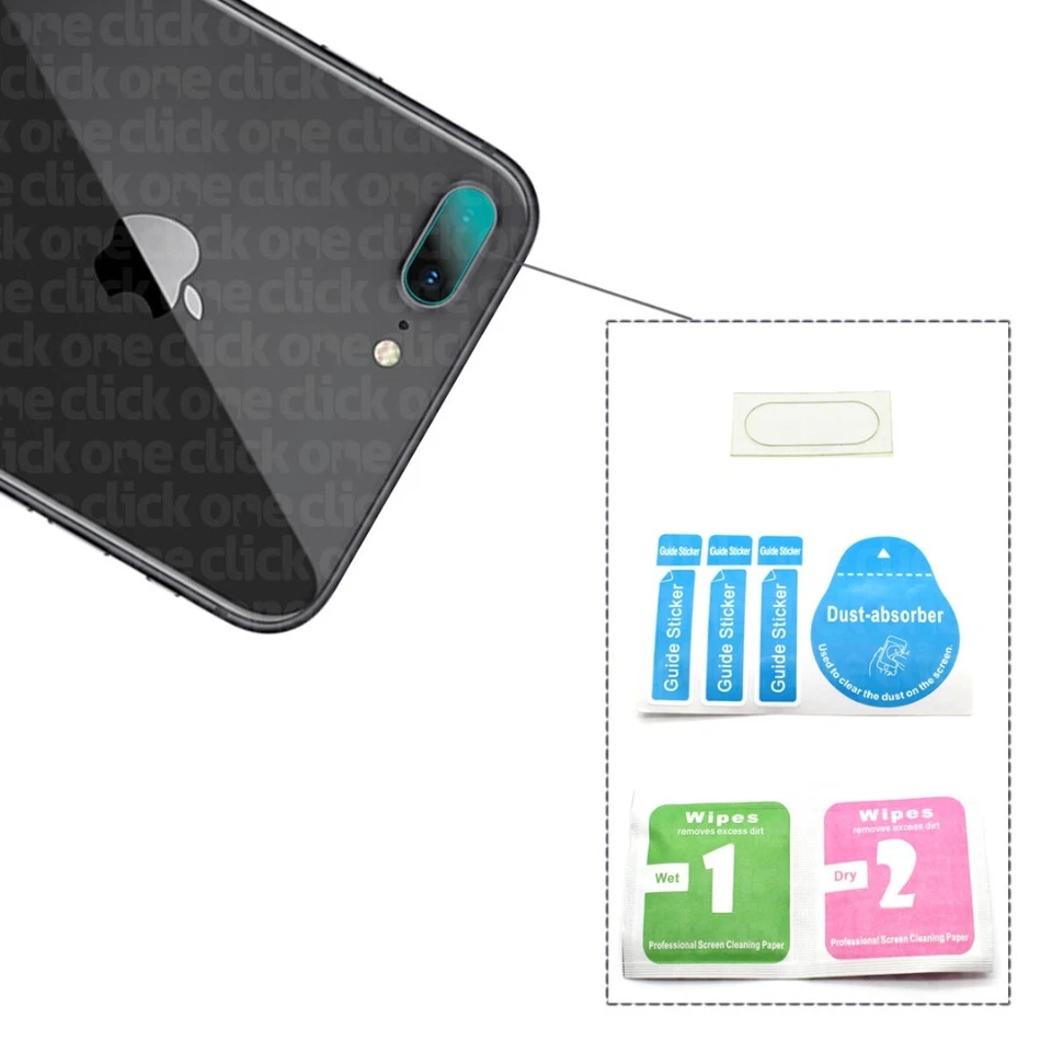 Nuevo protector de lentes y flash de plástico endurecido para cámara para Apple iPhone 7 Plus Foto 1 de 1