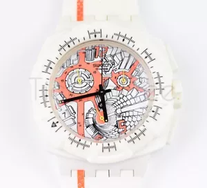 Swatch Chrono 2010 - SUIW411 - Street Map Flash - Neu - Bild 1 von 2