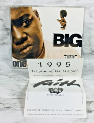 THE NOTORIOUS B.I.G. - ONE MORE CHANCE w/ FAITH EVANS PROMO IMPORT CD SINGLE OOP - Image 1 of 4