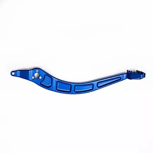 Palanca de pedal de freno de pie de alta resistencia CNC AZUL 340 mm 125cc 150cc PIT PRO bicicleta de tierra - Imagen 1 de 8
