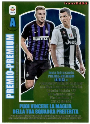 CARD PREMIO-PREMIUM - A - ADRENALYN XL Calciatori PANINI 2018-19 NUOVA NEW - Immagine 1 di 2