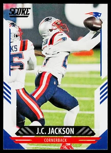 J.C. Jackson, 2021 Score, #289, New England Patriots, - Picture 1 of 2