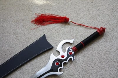 S1023 JUEGO ONLINE ANIME REY DE GLORIA LI BAI LIBAI ESPADA DE LOTO VERDE 40.7" Foto 1 de 4