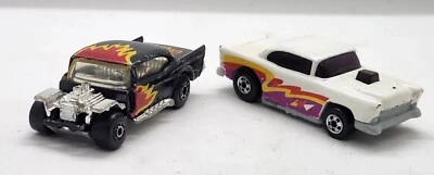 Chevy 1957 Chevys 1978 Hot Wheels '57 1979 Matchbox Superfast '57 Chevy de colección Foto 1 de 4