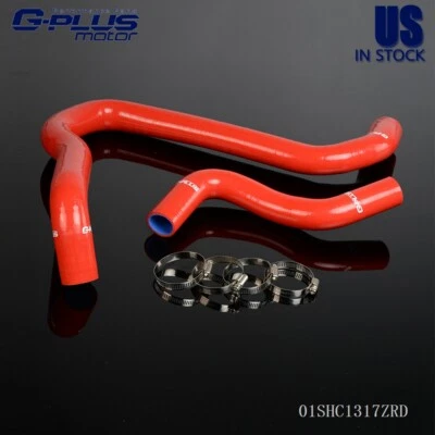 Manguera de refrigerante de radiador de silicona apta para Honda Prelude SI/S/VTEC H22A 1992-96 2 piezas Foto 1 de 4