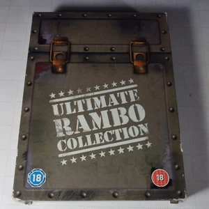 Rambo - Ultimate Rambo Collection (DVD 4-disc Set) Region 2 PAL 2008 - Picture 1 of 7