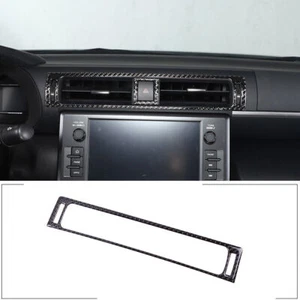Tablero de instrumentos de fibra de carbono salida de aire central panel de ventilación moldura para Subaru BRZ 2022 - Imagen 1 de 12