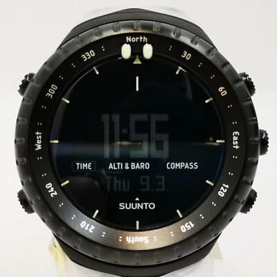 Relógio masculino Suunto Core SS014279010 preto militar esportes ao ar livre novo na caixa - Imagem 1 de 4