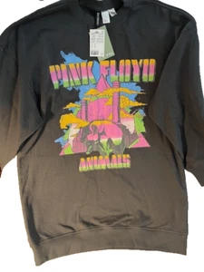 Pink Floyd - Animals Oversize Medium Sweatshirt New With Tags H&M - Picture 1 of 3