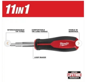 Milwaukee 11 in 1 Multi-Bit Driver w/ Torx - Picture 1 of 4