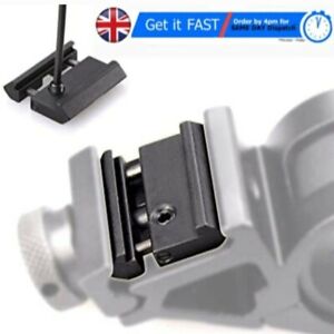 Snap in Rail Adapter 11mm Dovetail to 20mm Weaver Picatinny Converter Mount UK