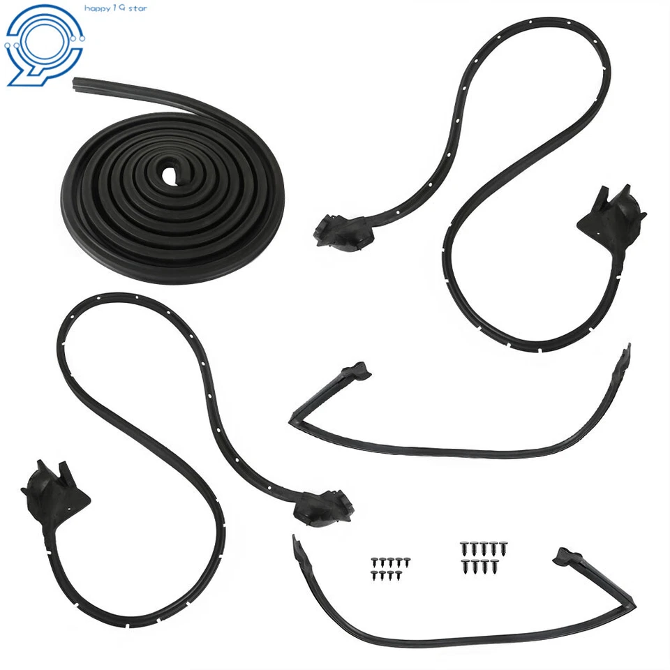 Kit de impermeabilización para Camaro Firebird TA 1970 1971-1981 5 piezas puerta barandilla maletero Foto 1 de 4