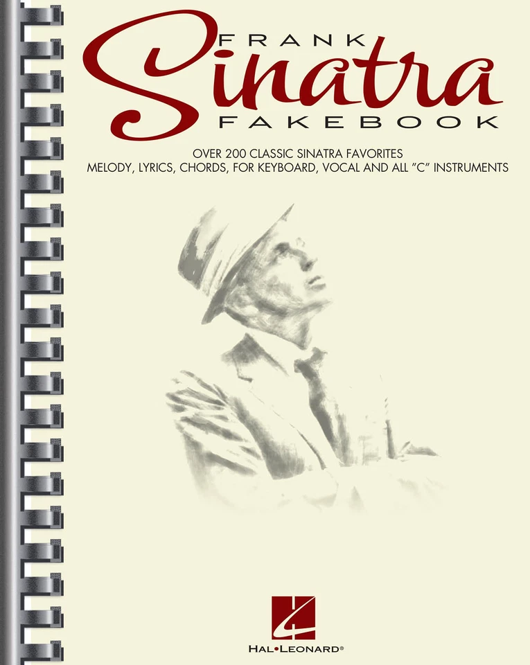 Frank Sinatra Fake Book for C Piano Keyboard Guitar Chords 216 Songs Sheet Music - Image 1 of 1
