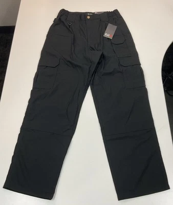 74273 5.11 Pantalones de Carga Taclite Pro Ripstop Tácticos Para Hombre Calce Regular 30x30 Negros Foto 1 de 4