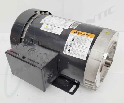 Motor US Motors C63FED-1282 PH 1, 1 HP, 1725 y 1425 RPM 50020502371705 BLEM Foto 1 de 4