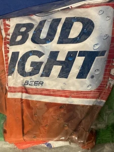 Pubblicità gonfiabile vintage 1997 BUD LIGHT calciatore alto 32" nuovo con scatola - Foto 1 di 6