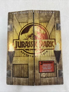 Jurassic Park Adventure Pack The Franchise Collection 3 Disc Set DVD - Picture 1 of 9