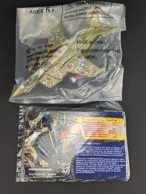 Transformers Botcon Machine Wars Thundercracker SELLADO Hasbro Timelines 2013 Foto 1 de 3