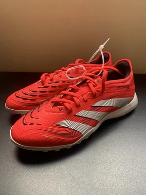 adidas Predator Pro TF Turf Soccer Shoes Lucid Red ID3764 Men’s Size 6.5 - Image 1 of 4
