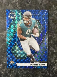 2025 Panini Mosaic Gabriel Davis Blue Mosaic /99 Jaguars Color Match 🔥 - Picture 1 of 2