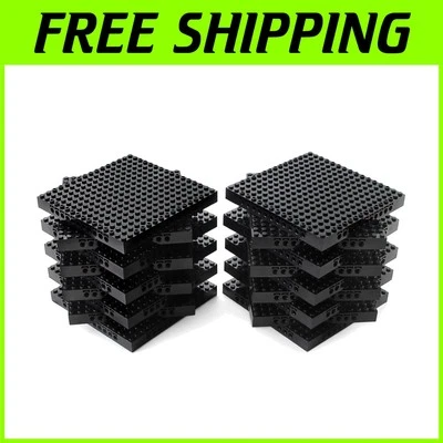Innovative 18pcs 5-Inch Black Baseplate Set - Perfect for Mosaic and Home Decor - Image 1 of 4