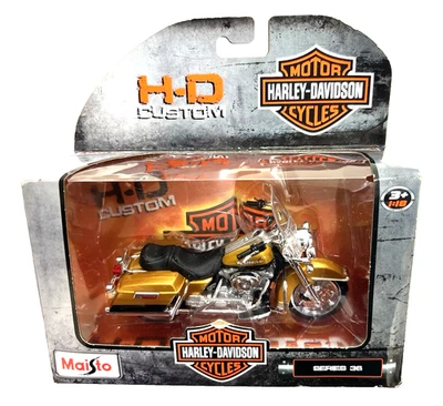 Nueva motocicleta Maisto Harley Davidson 1999 FLHR Road King Series 36 1:18, 5" de largo Foto 1 de 4