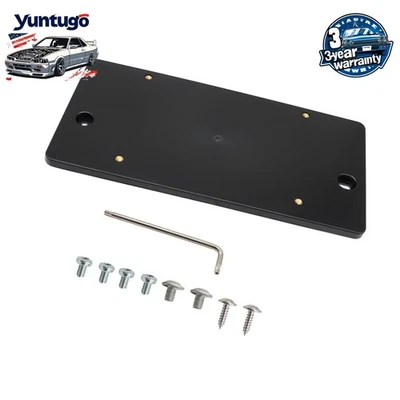 For 2012 2013 2014-2023 AUDI A6 S6 Rear License Plate Tag Holder Mount Bracket - Image 1 of 4