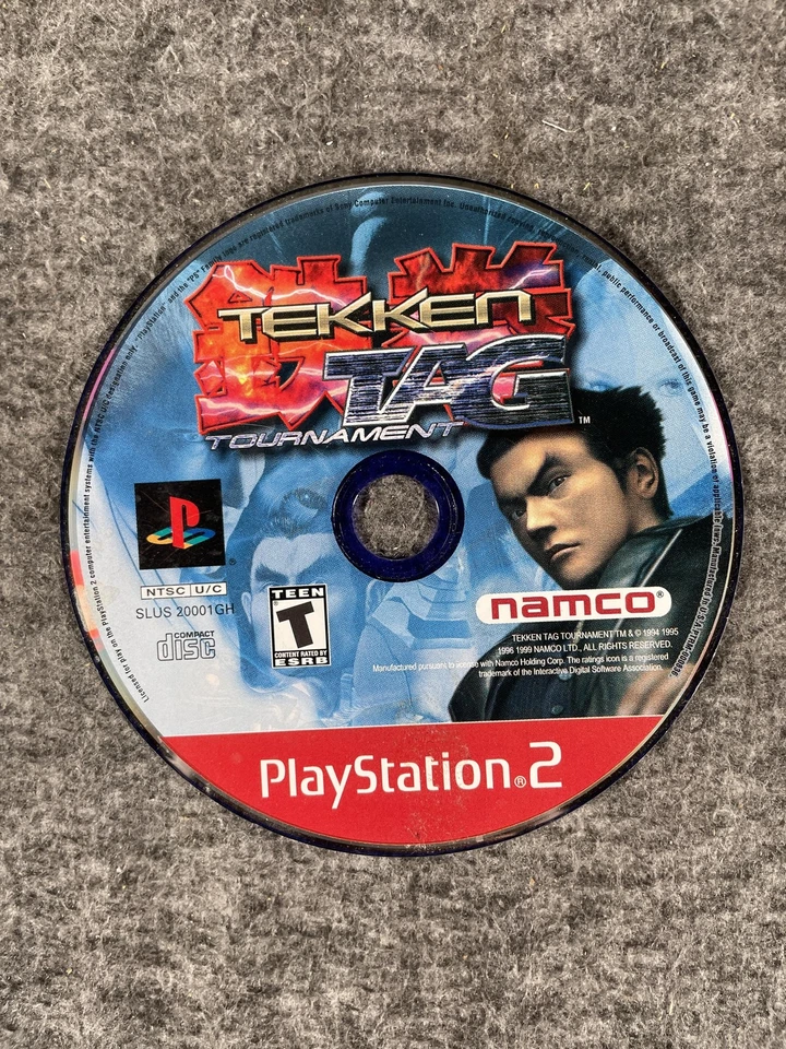 Tekken Tag Tournament Sony PlayStation 2 PS2 Game Disc Only Namco NTSC - Image 1 of 3