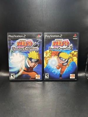 Naruto: Uzumaki Chronicles 1 and 2 (Sony PlayStation 2) TESTED. - Image 1 of 4