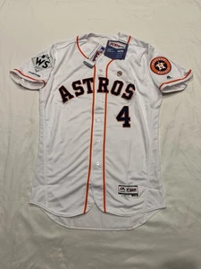 2017 Houston Astros George Springer World Series Champion Authentic Jersey - Picture 1 of 7