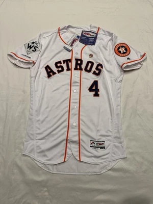 2017 Houston Astros George Springer World Series Champion Authentic Jersey - Image 1 of 4
