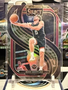 REED SHEPPARD 2024-25 SELECT PREMIER LEVEL ROOKIE GREEN CAMO RC /125 TZ - Bild 1 von 2