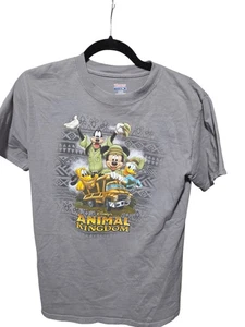 Camisa Disney Animal Kingdom Talla Pequeña De Colección Hanes Beefy T  - Imagen 1 de 4