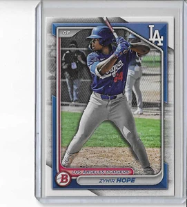 2024  Bowman  Draft Pick  Zyhir Hope   RC Lot Of  12 - Picture 1 of 1