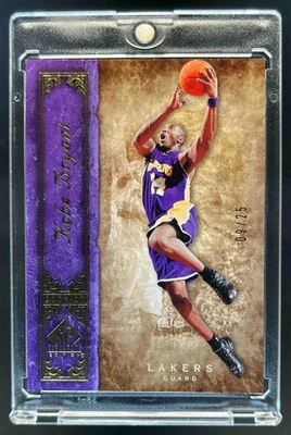2006-07 SP Signature Edition Kobe Bryant Gold #9/25 Lakers - Image 1 of 2