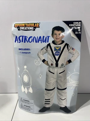 Disfraz de Halloween Astronauta Mono Niño Pequeño 5 a 7 Creaciones Spooktaculares Foto 1 de 4