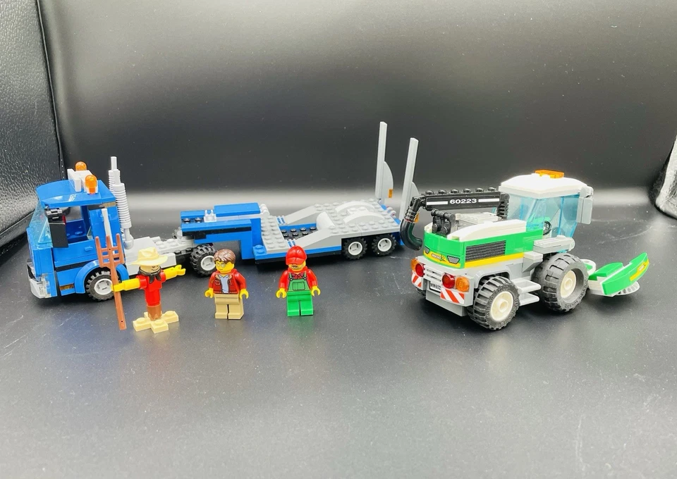 LEGO CITY: Harvester Transport 60223 Complete Retired Manuals Minifigs Box - Image 1 of 4
