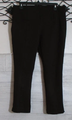 Slim Factor by Investments Women's Ankle Pants Size L Brown - Image 1 of 4