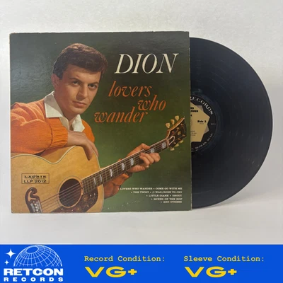 Dion - Lovers Who Wander Vinyl LP Very Good Plus (VG+)/Very Good Plus (VG+) - Image 1 of 4